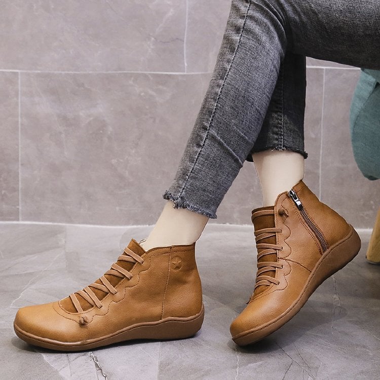 Alice Chaussures Femme – Chaussures Orthopédiques en Cuir Véritable Confort & Élégance
