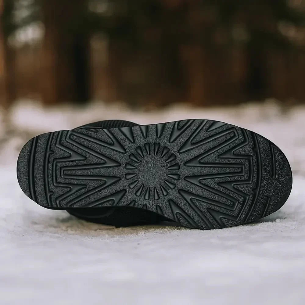 Papuci de damă Maggie pentru iarnă – Căptușeală călduroasă, talpă groasă și stil urban confortabil