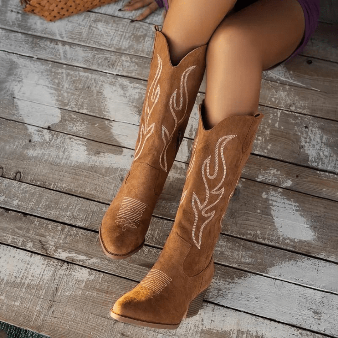 Sloan Bottes Cowboy Femei – Stil Western Autentic & Confort Durabil