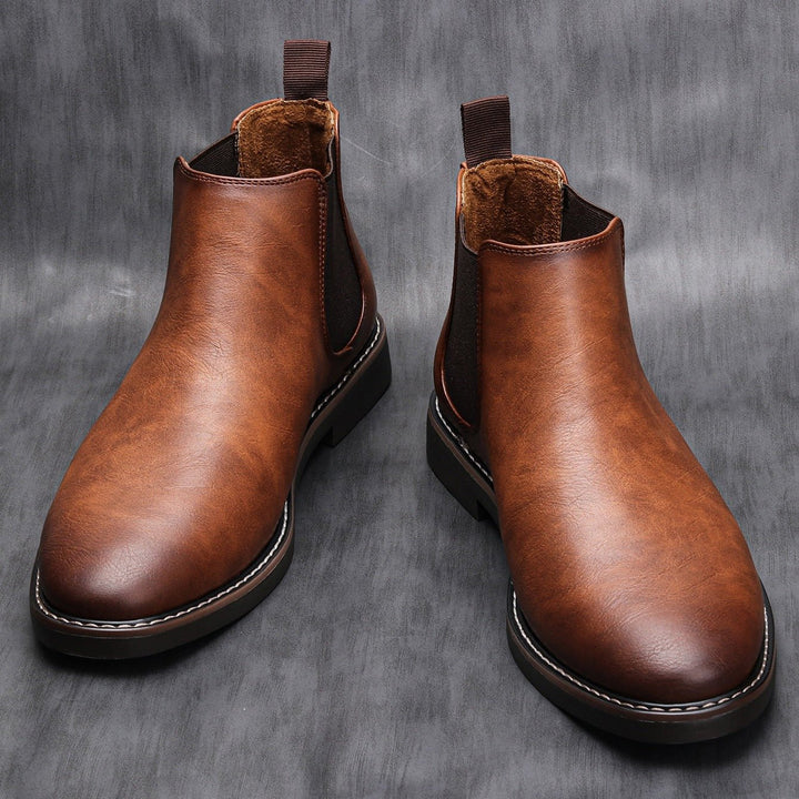 Marlon Bottes Homme – Bottes Élégantes en Cuir pour un Style Moderne et Confort Durable