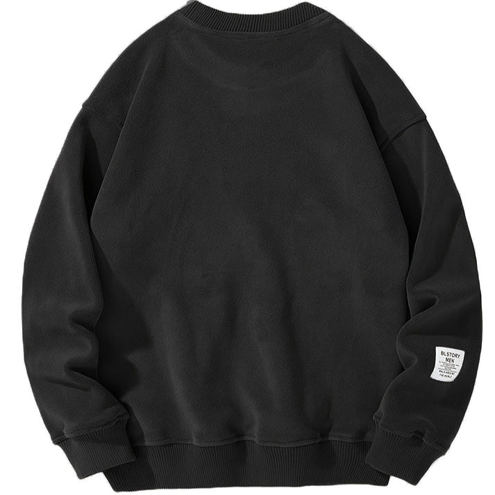 Ležérní tričko s kulatým výstřihem a vyšívanými písmeny pro muže