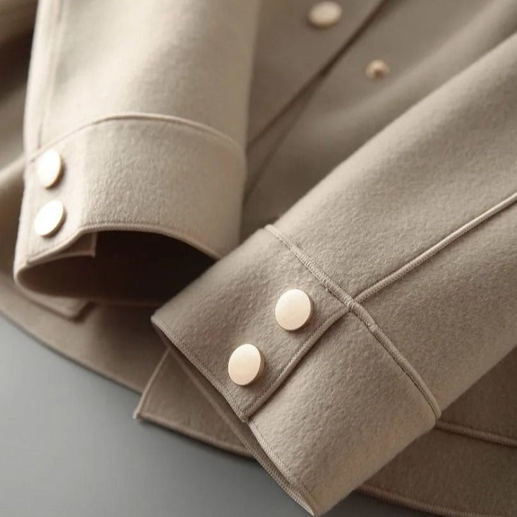 Emilie Veste Femme Élégante – Veste en Coton Chic & Polyvalente au Style Intemporel