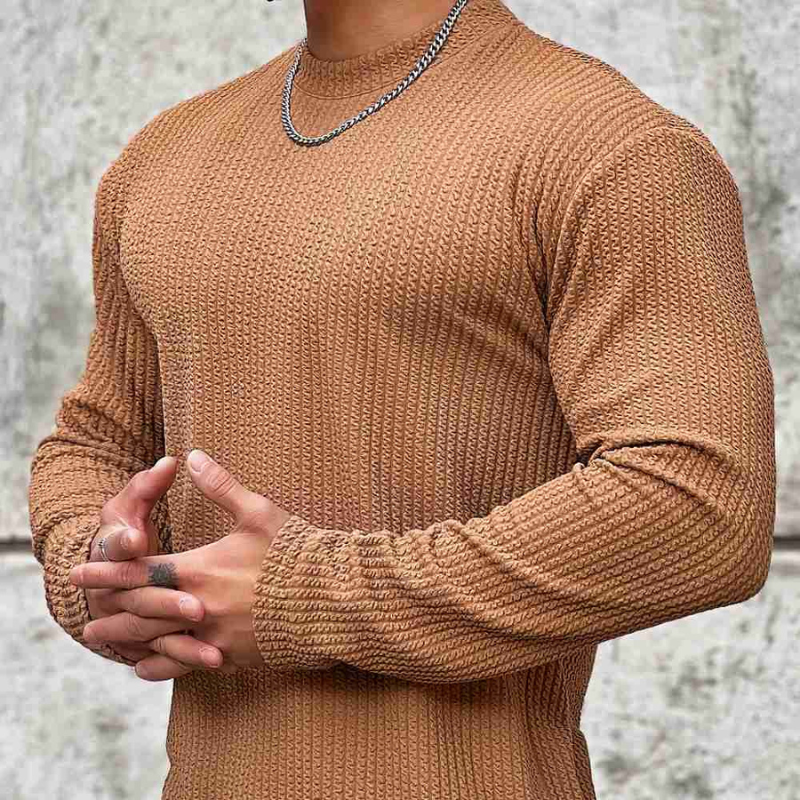 Dave Pull Homme – Pull Décontracté en Maille Douce Confortable & Élégant au Quotidien