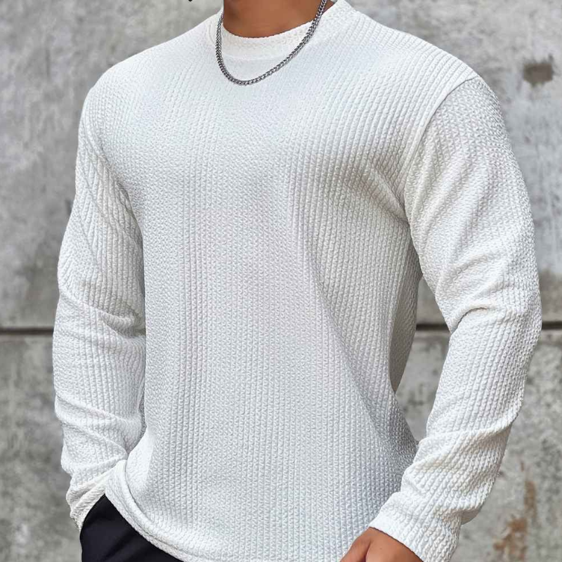 Dave Pull Homme – Pull Décontracté en Maille Douce Confortable & Élégant au Quotidien