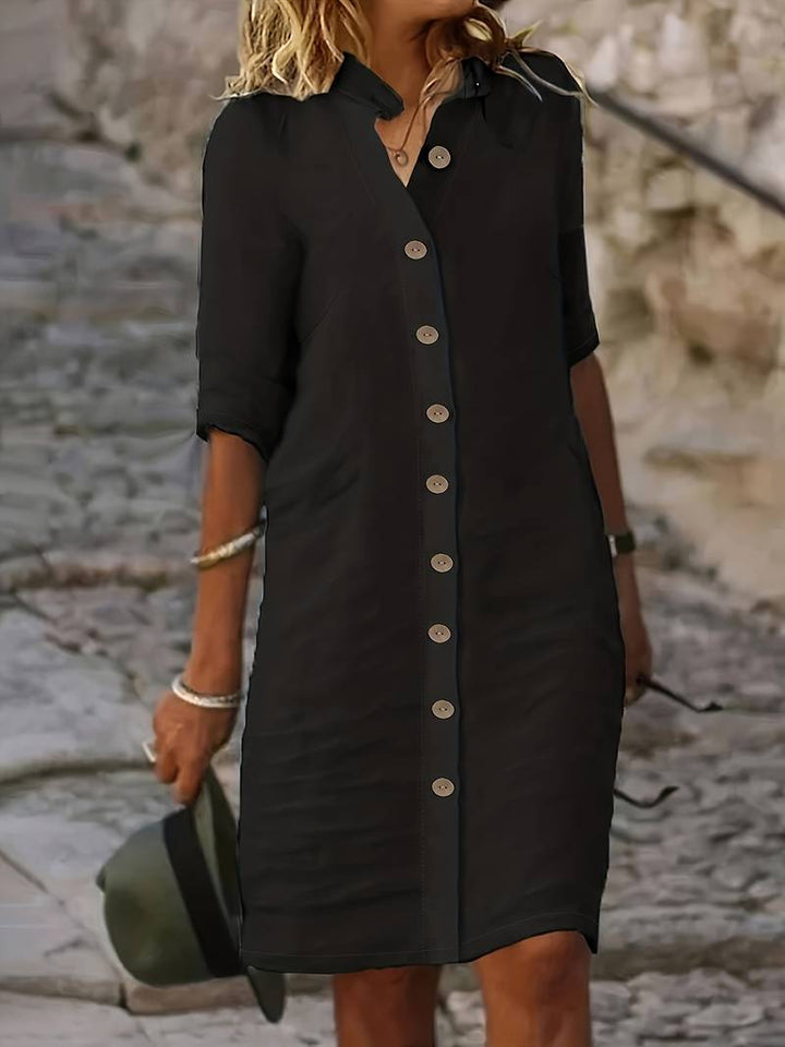 Abito da donna Isabella - abito rilassato elegante con design semplice e taglio confortevole