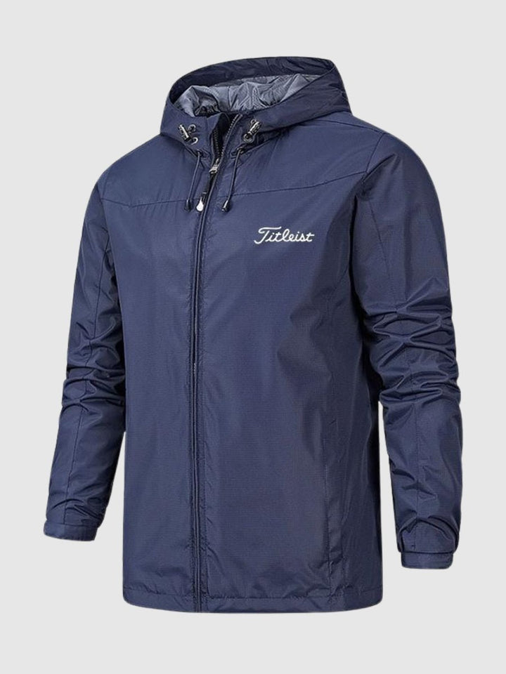 Pierre Homme Veste Sportive – Veste Imperméable en Nylon Léger & Résistant au Quotidien