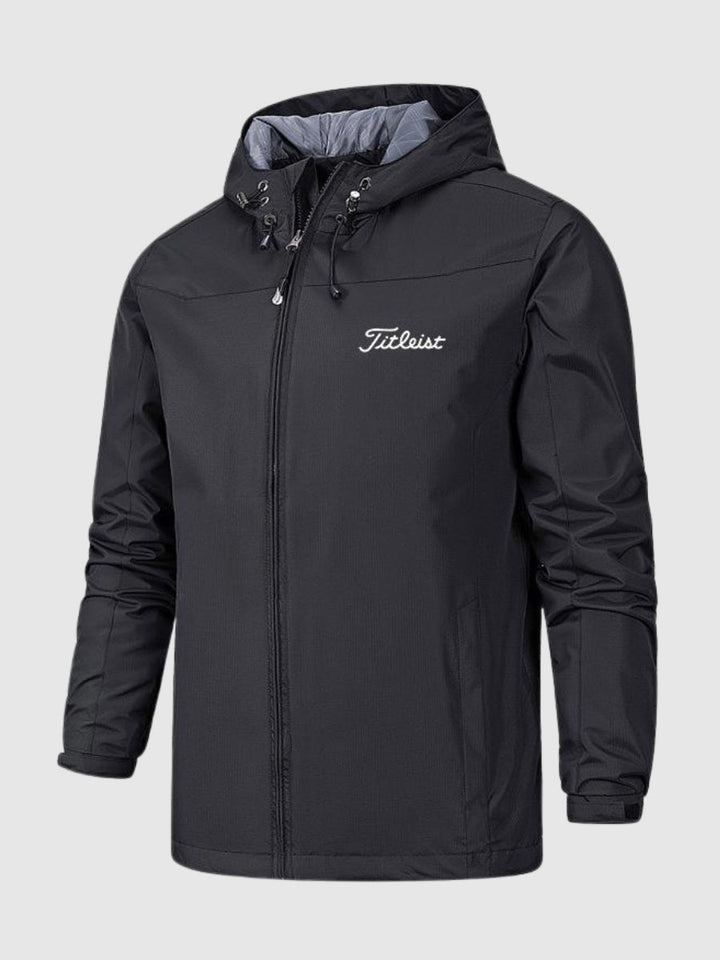 Pierre Homme Veste Sportive – Veste Imperméable en Nylon Léger & Résistant au Quotidien