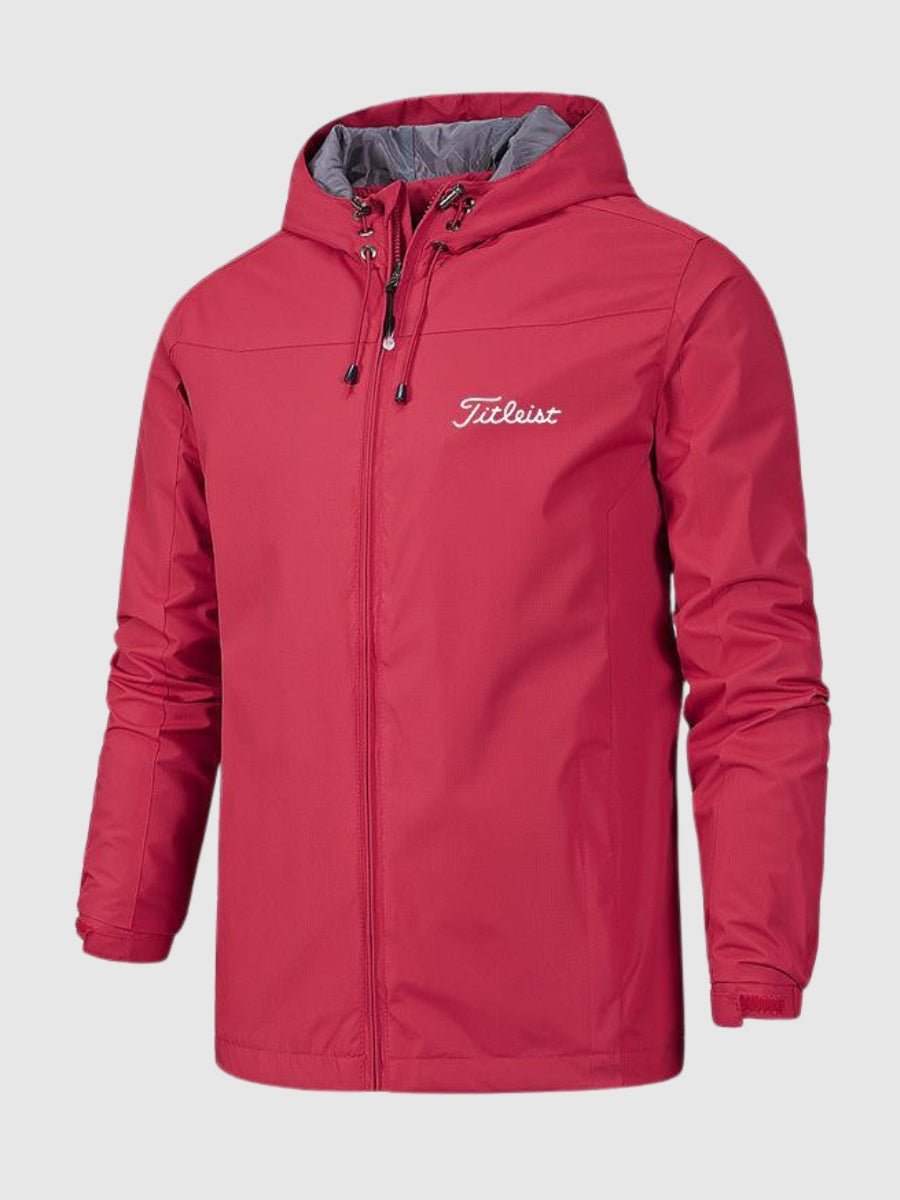 Pierre Homme Veste Sportive – Veste Imperméable en Nylon Léger & Résistant au Quotidien