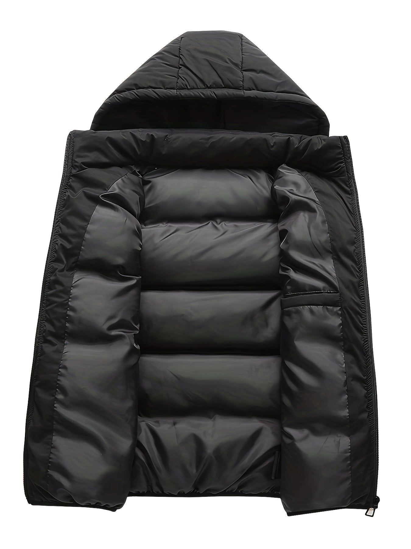 Echo Gilet Matelassé Homme à Capuche Amovible – Coupe Regular & Style Moderne