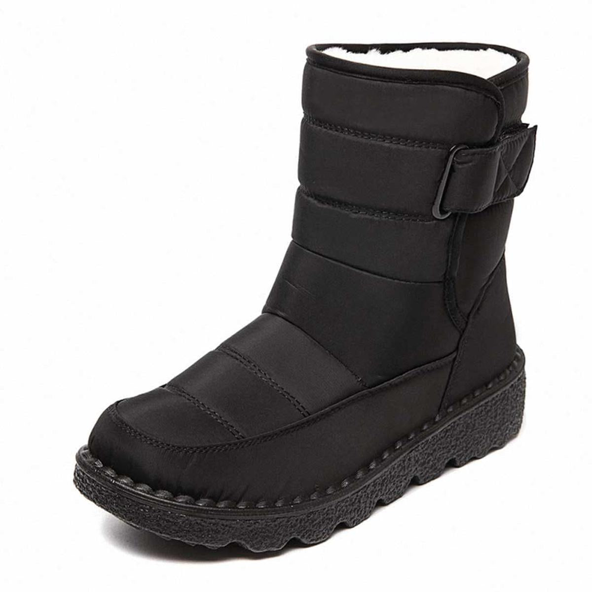 Loisa Botas de Invierno Impermeables – Botas Antideslizantes Forradas de Piel para Nieve