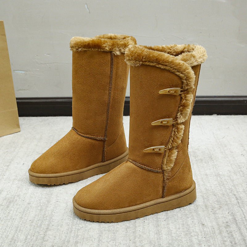 Emily Botas de Invierno para Mujer – Zapatos Cálidos y Cómodos con Forro Suave y Suela Antideslizante
