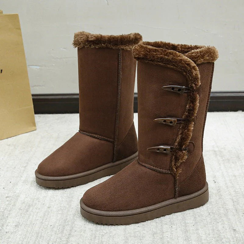 Emily Botas de Invierno para Mujer – Zapatos Cálidos y Cómodos con Forro Suave y Suela Antideslizante