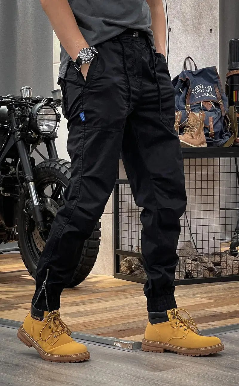 David Pantalon Homme – Pantalon Cargo Stretch avec Spandex Confortable & Polyvalent