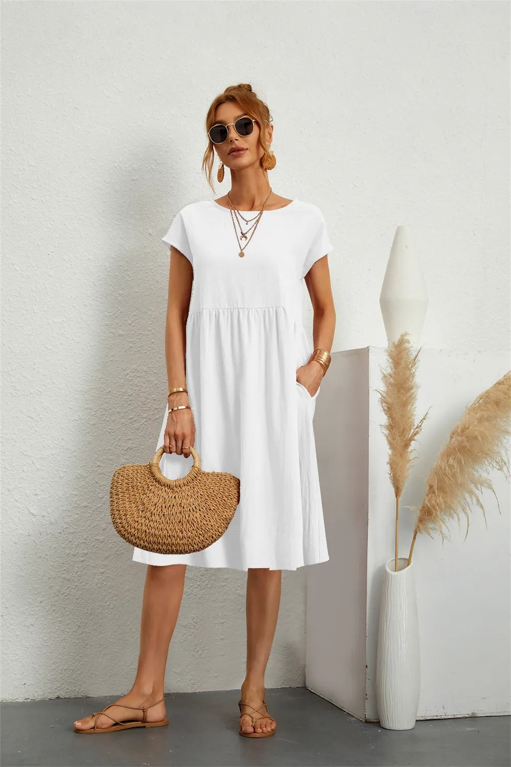 Robe Élégante Femme Sol – Design Maxi Intemporel avec Coupe Flatteuse & Finition de Luxe
