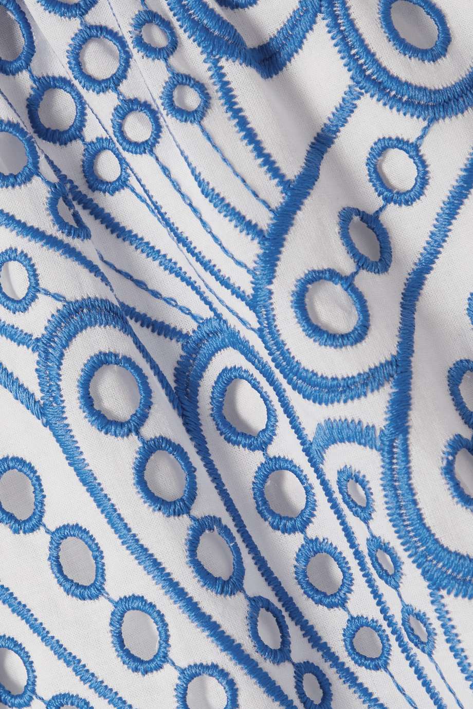 Brylene Robe Maxi Femme – Broderie en Coton, Look Bohème Estival & Confort Aérien