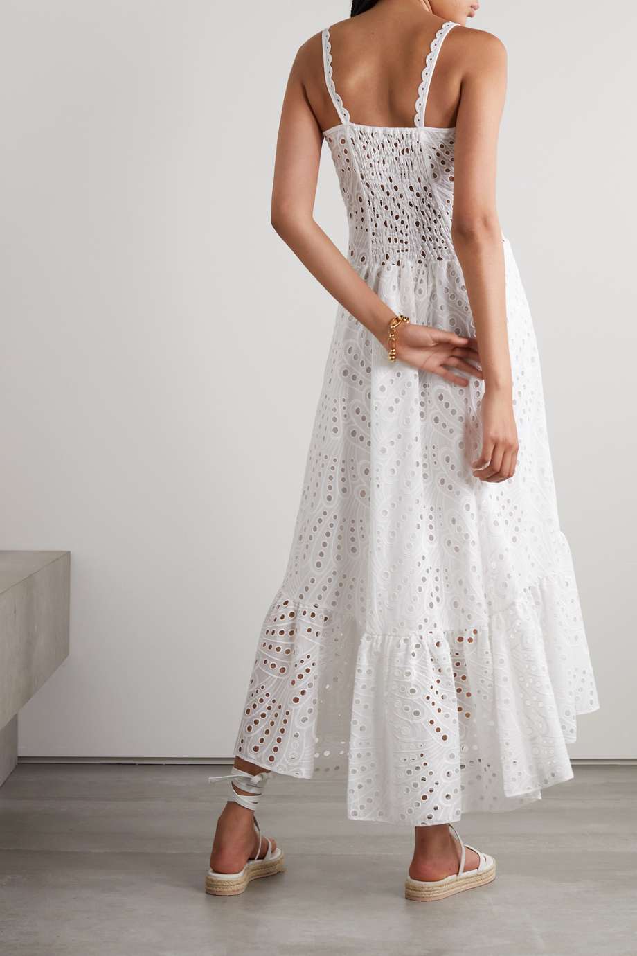 Bryne Maxi Domen's Dress - Ricamo in cotone, Summer Boemian Look & Aerial Comfort