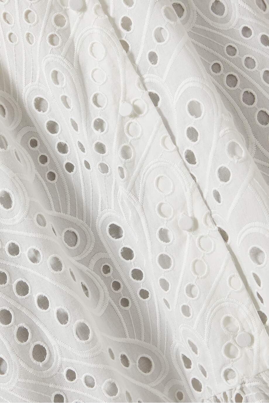 Brylene Robe Maxi Femme – Broderie en Coton, Look Bohème Estival & Confort Aérien