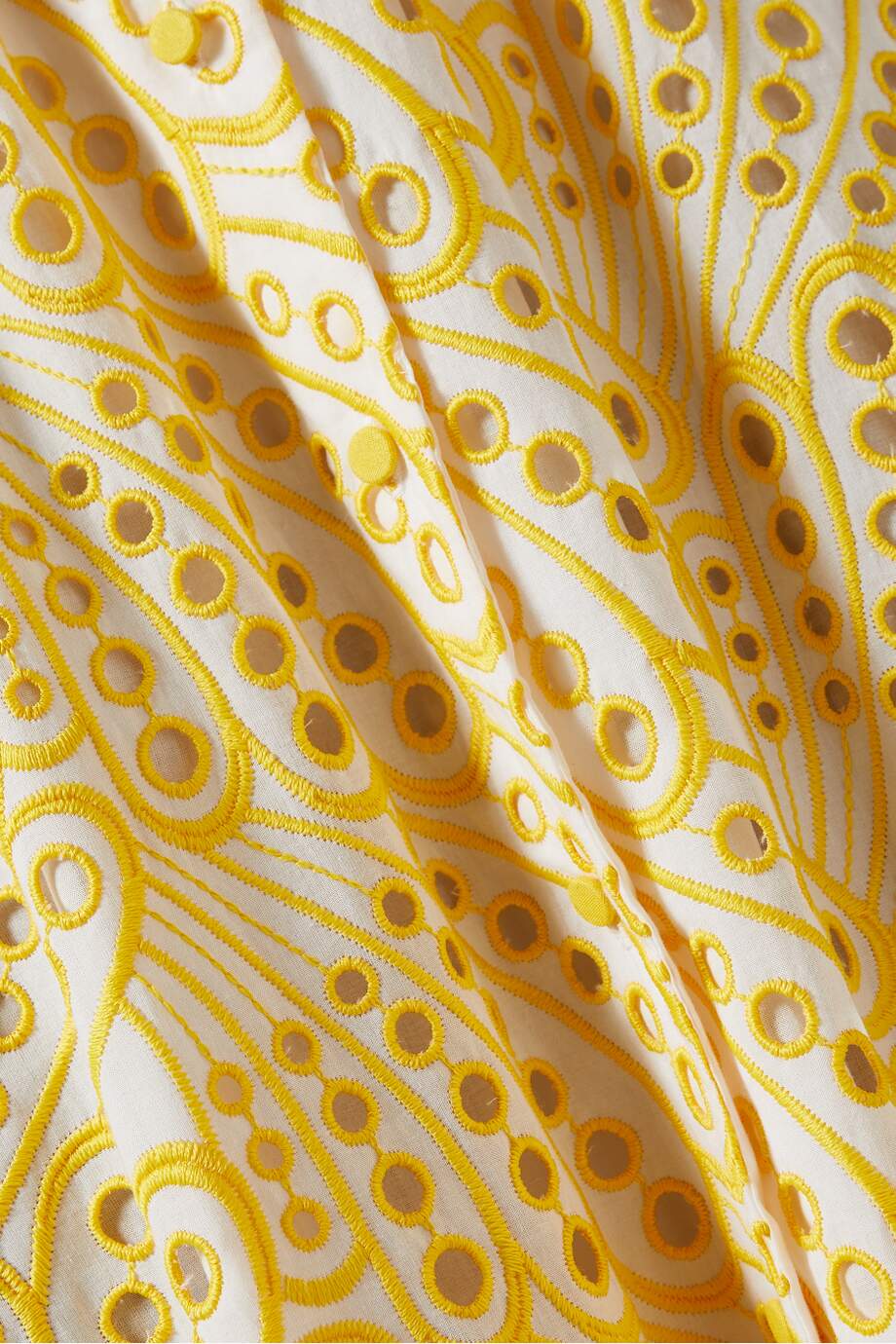 Brylene Robe Maxi Femme – Broderie en Coton, Look Bohème Estival & Confort Aérien