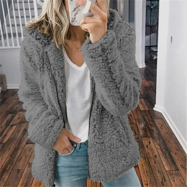 Olivia Cardigan Femme – Gilet en Molleton Doux Confortable & Élégant au Quotidien