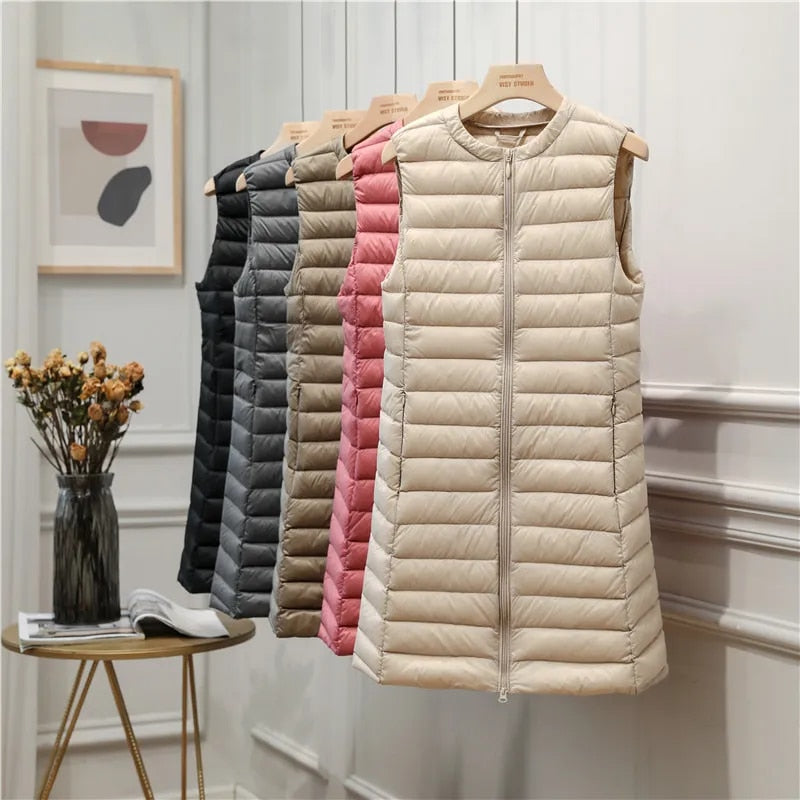 Premier Veste Femme – Doudoune Sans Manches Ultra Légère & Idéale pour le Printemps