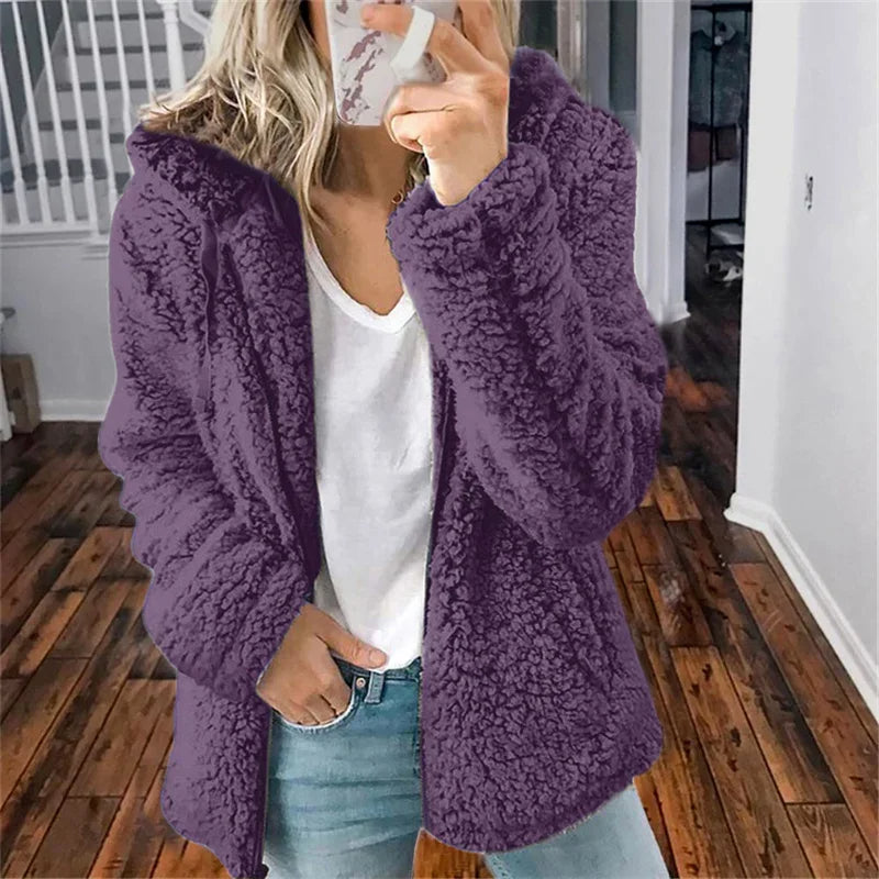Olivia Cardigan Femme – Gilet en Molleton Doux Confortable & Élégant au Quotidien