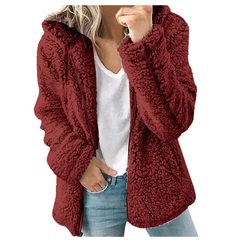 Olivia Cardigan Femme – Gilet en Molleton Doux Confortable & Élégant au Quotidien