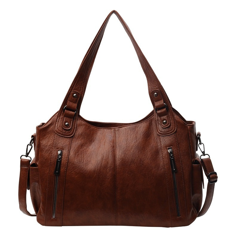Dakota Sac Bandoulière Femme – Sac en Cuir Élégant avec Bandoulière Réglable & Design Spacieu