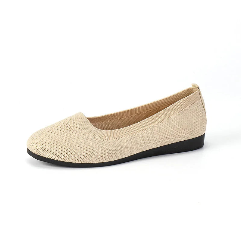 Karen Women's Moccasins - Comode ballerine in mesh con materiale traspirante e di design della luce