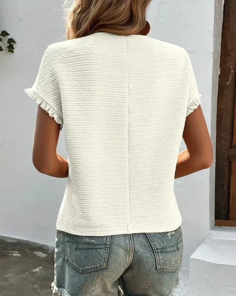 Rima T-Shirt Femme – T-Shirt Classique Léger avec Coupe Flatteuse & Tissu Respirant