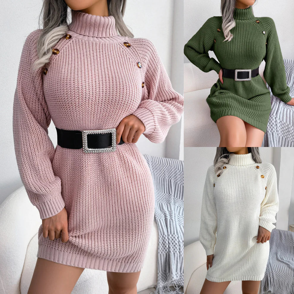 Erin Robe Pull Femme – Tricot Doux & Élégant à Manches Longues pour Look Chic Décontracté