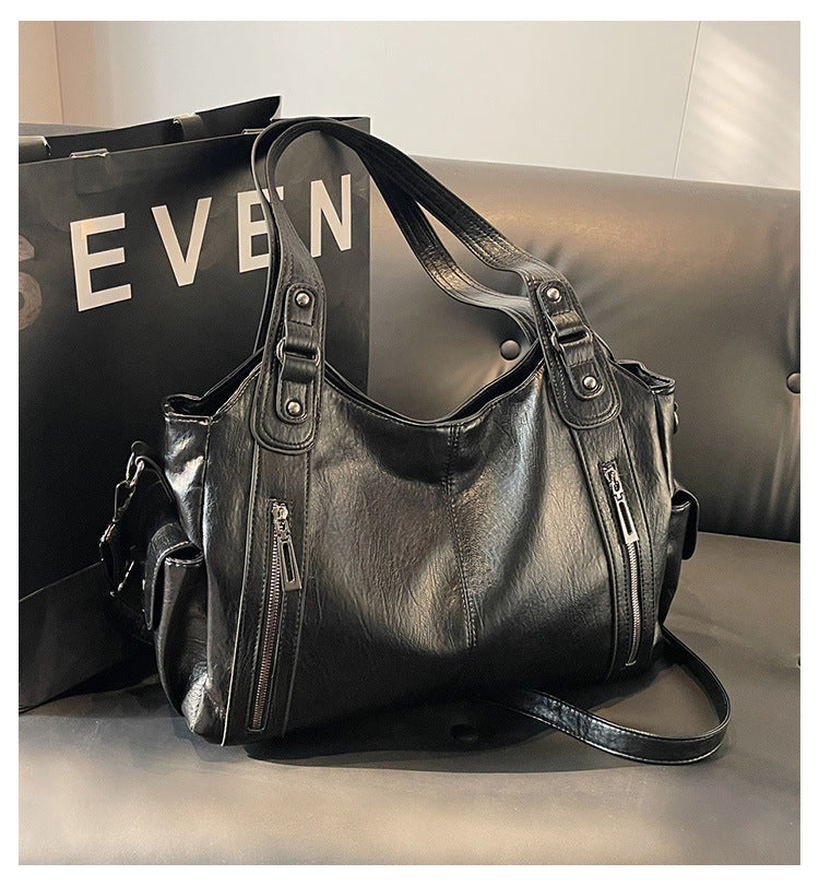 Dakota Sac Bandoulière Femme – Sac en Cuir Élégant avec Bandoulière Réglable & Design Spacieu