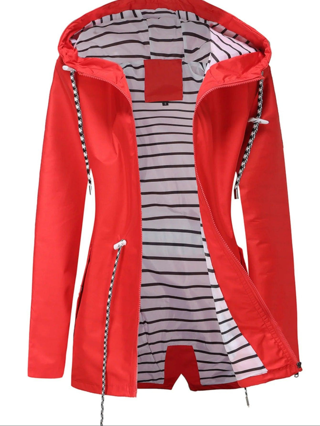 Arianna Veste Femme Imperméable – Manteau Léger avec Capuche & Doublure Confortable Automne