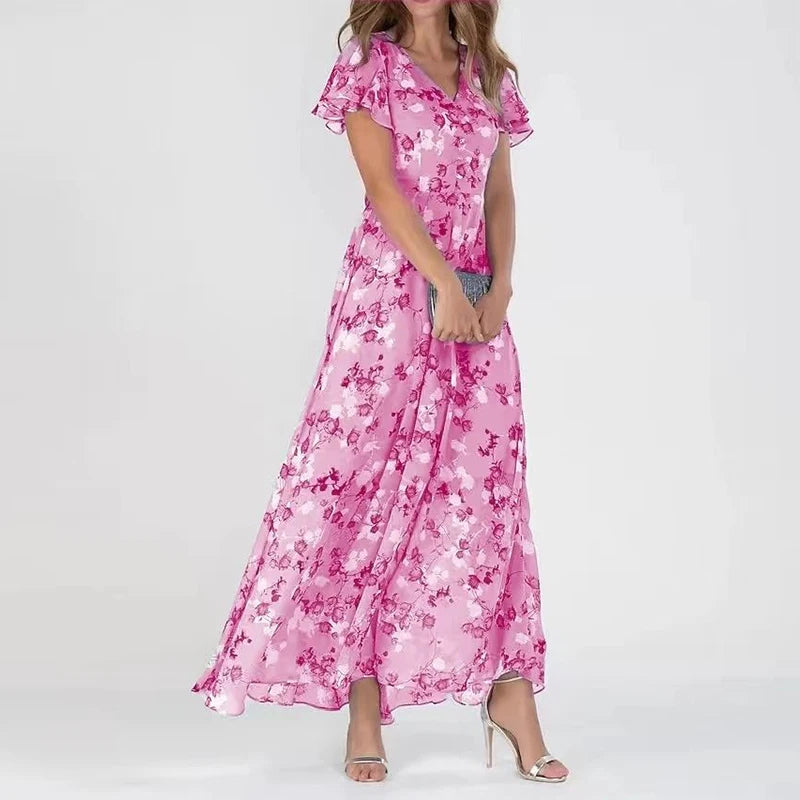 Jill Robe Midi Élégante Femme – Coupe Flatteuse en Tissu Haut de Gamme pour Toutes Occasions