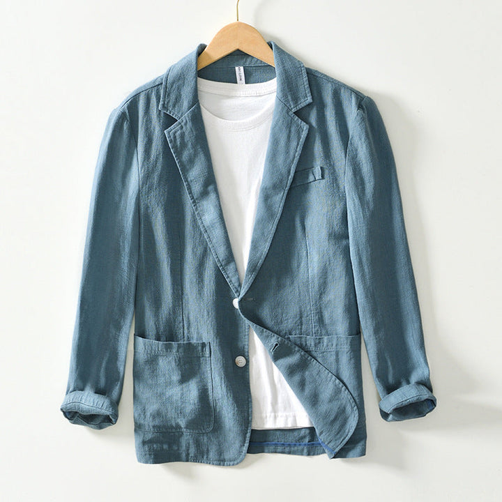Ward Blazer Homme – Blazer en Lin Élégant & Léger au Style Moderne et Raffiné