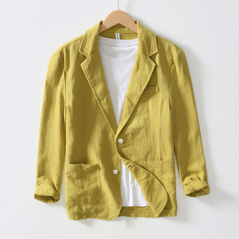 Ward Blazer Homme – Blazer en Lin Élégant & Léger au Style Moderne et Raffiné