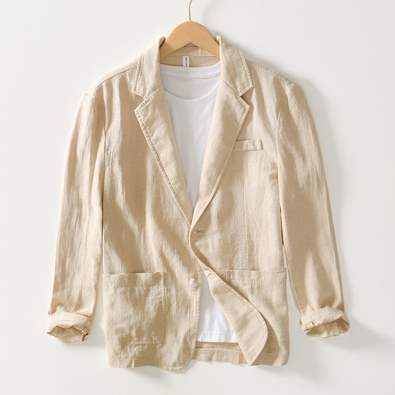 Ward Blazer Homme – Blazer en Lin Élégant & Léger au Style Moderne et Raffiné