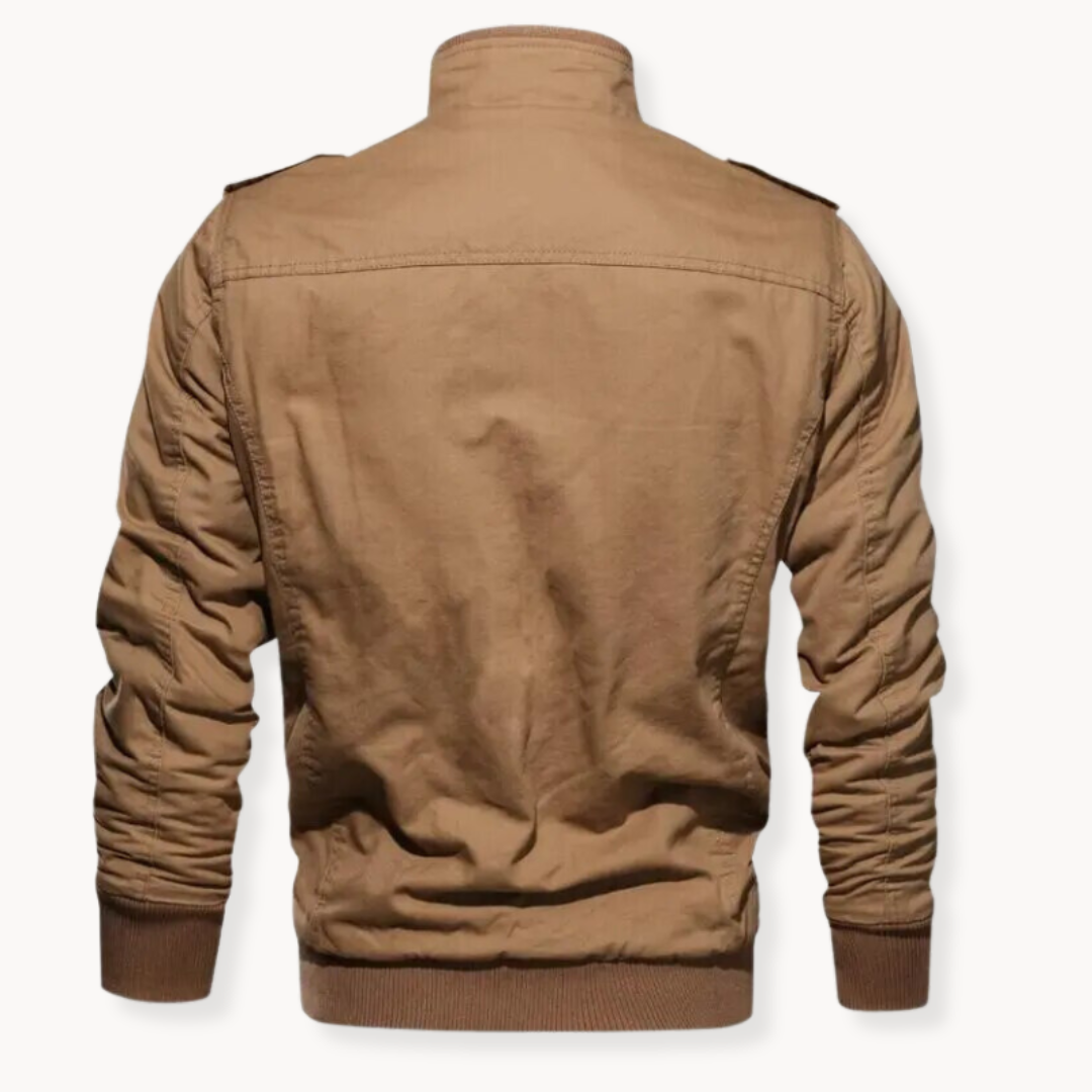 Mason Herren Winterjacke Winddicht – Funktionaler Mantel mit mehreren Taschen & Reißverschluss