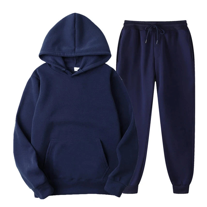 Zion Ensemble de jogging pour homme – Sweat à capuche premium & pantalon ajusté avec taille réglable & tissu respirant
