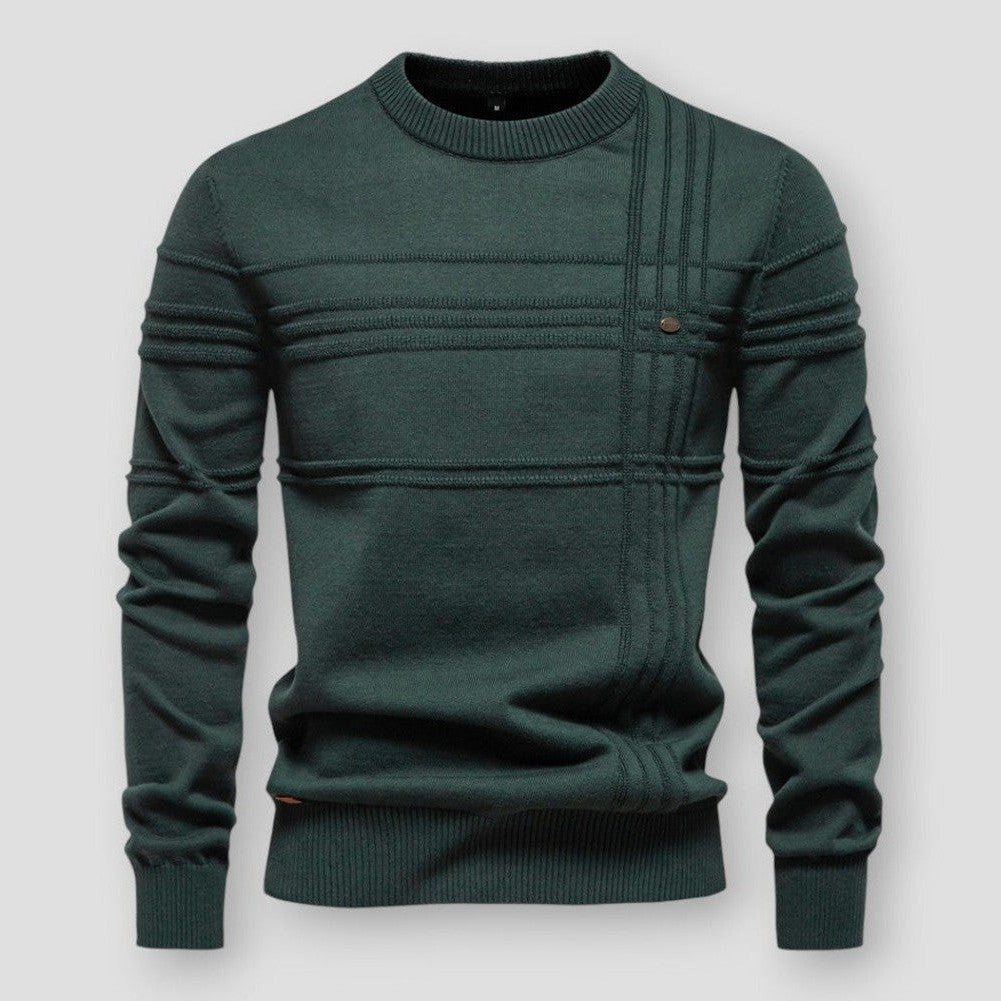 Hugo Pull Homme Élégant – Maille Poly-Coton Douce Regular Fit Casual & Chic Quotidien