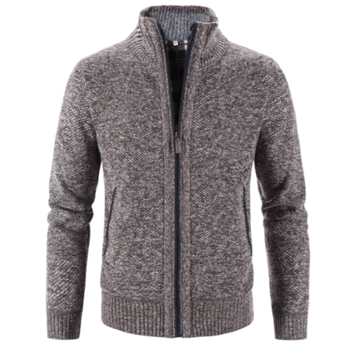Hayden Cardigan Herren Stehkragen – Elegante & Bequeme Strickjacke für den Winter