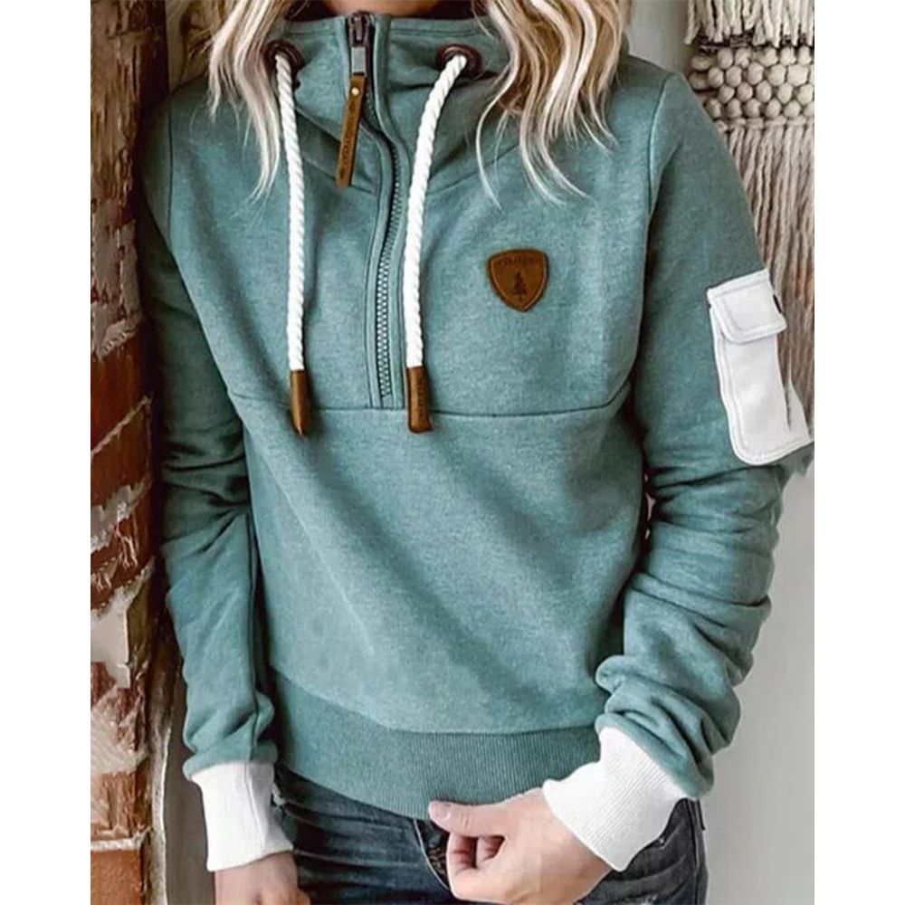 Aarohi Premium Women's Hoodie Sweatshirt – Thick and Soft Knit with Relaxed Fit & Adjustable Hood