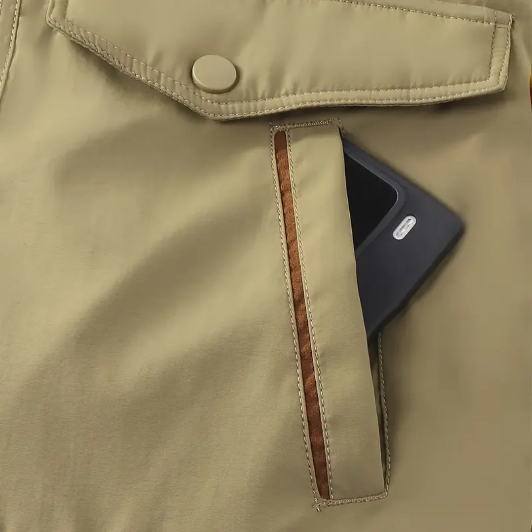 Butch Herren-Winterjacke – Gepolsterter Mantel mit Kapuze und warmem Futter