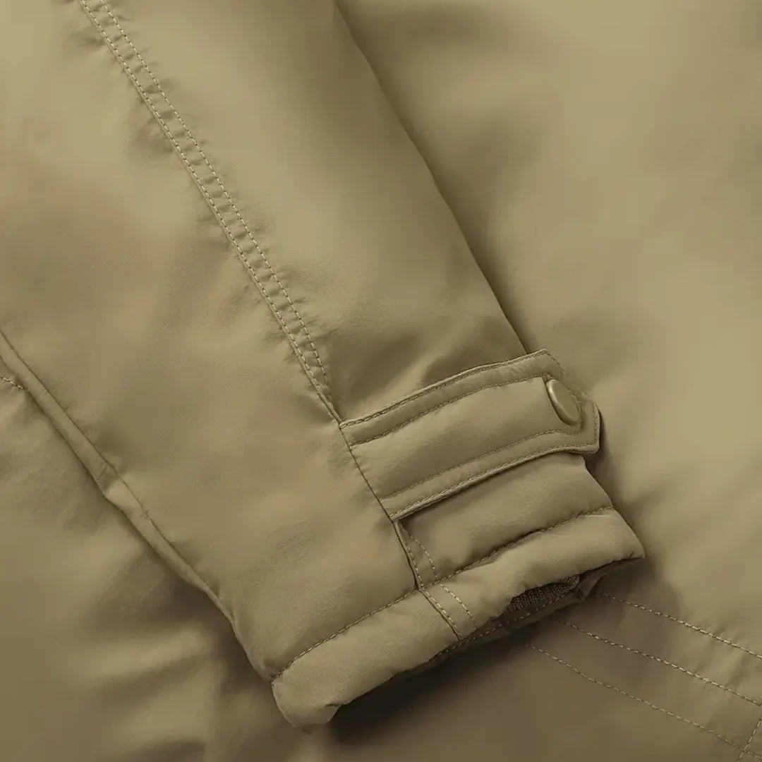 Butch Herren-Winterjacke – Gepolsterter Mantel mit Kapuze und warmem Futter