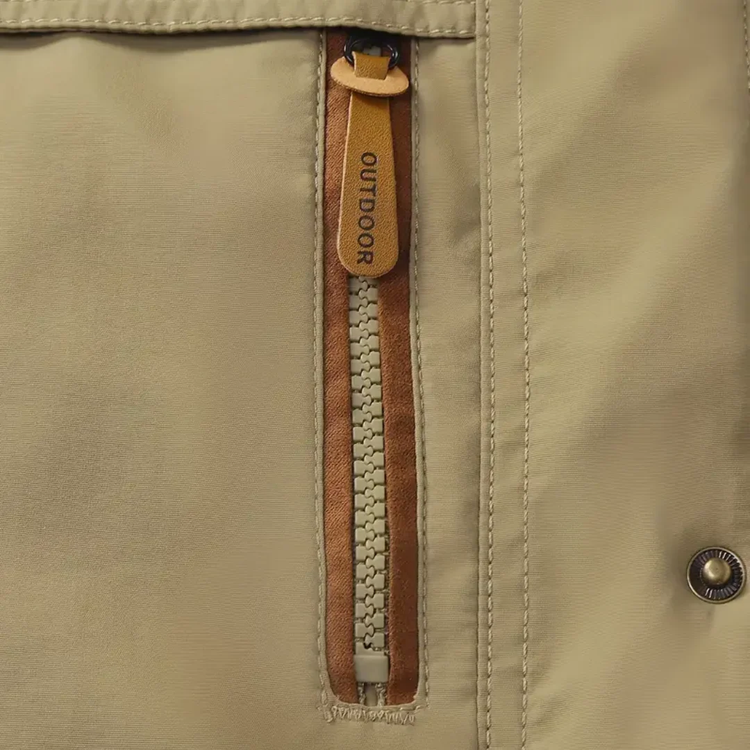 Butch Herren-Winterjacke – Gepolsterter Mantel mit Kapuze und warmem Futter