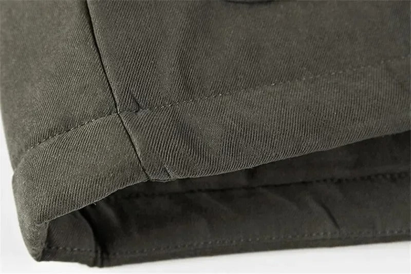 Jior Parka zimowa męska – ciepły płaszcz o luźnym kroju z kołnierzem z futra i stylem parki