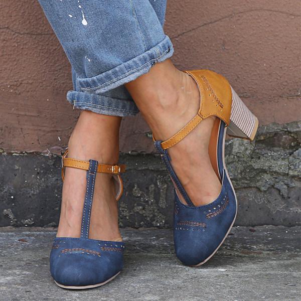 Morgiane Women's Sandals - Eleganti sandali con estremità chiusa con tallone e briglia alla caviglia regolabile