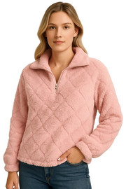 Lyka Sweatshirt Femme – Pull Doux Unicolore à Manches Longues au Style Confortable