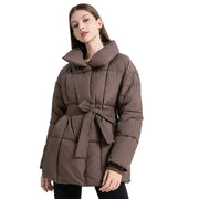 Abrigo de Mujer Marga Invierno – Ceñido Elegante, Cuello Refinado y Calidez Confortable