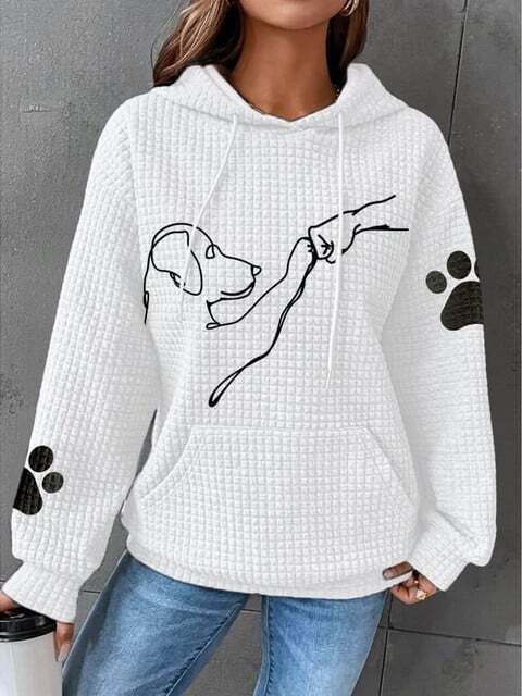 Lina Sweat Femme – Sweat à Capuche Confortable & Chaud au Style Décontracté