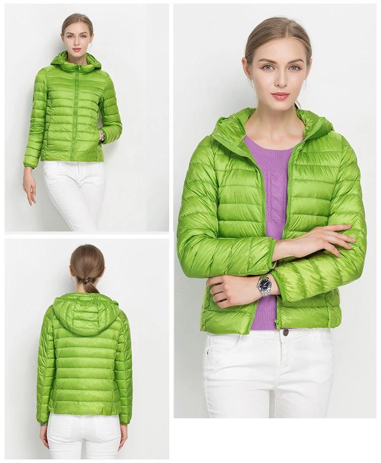 Autumn Doudoune Femme Légère – Veste Mi-Saison avec Capuche & Confort Quotidien